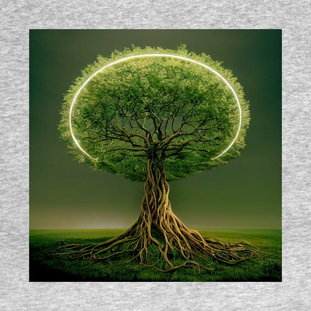 Yggdrasil World Tree of Life by Grassroots Green